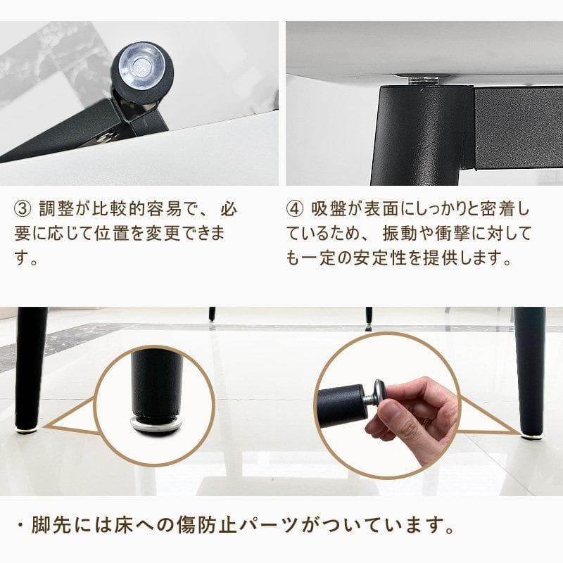 新品　引取限定　180cm セラミックダイニングテーブル　ホワイト