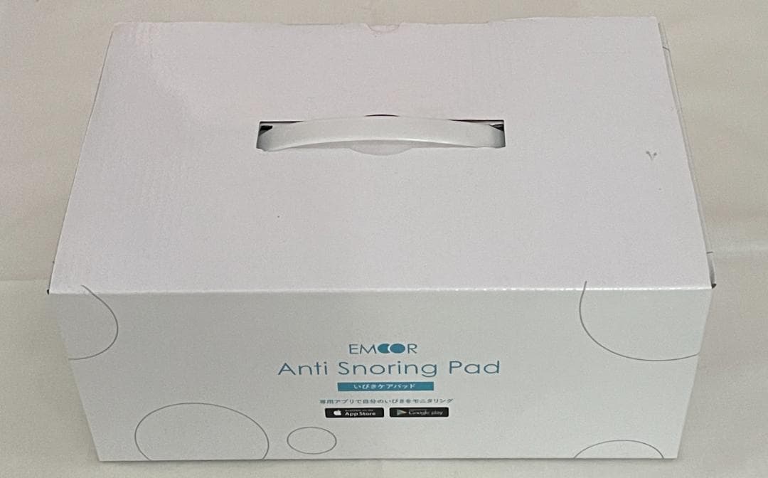 新品・未開封】エムール いびきケアパッド いびきケア 防止 モニター 快眠