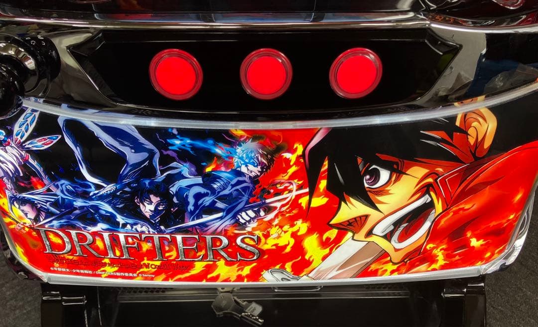 パチスロ実機 S ドリフターズ / DRIFTERS コイン不要機付⭕️送料無料⭕️