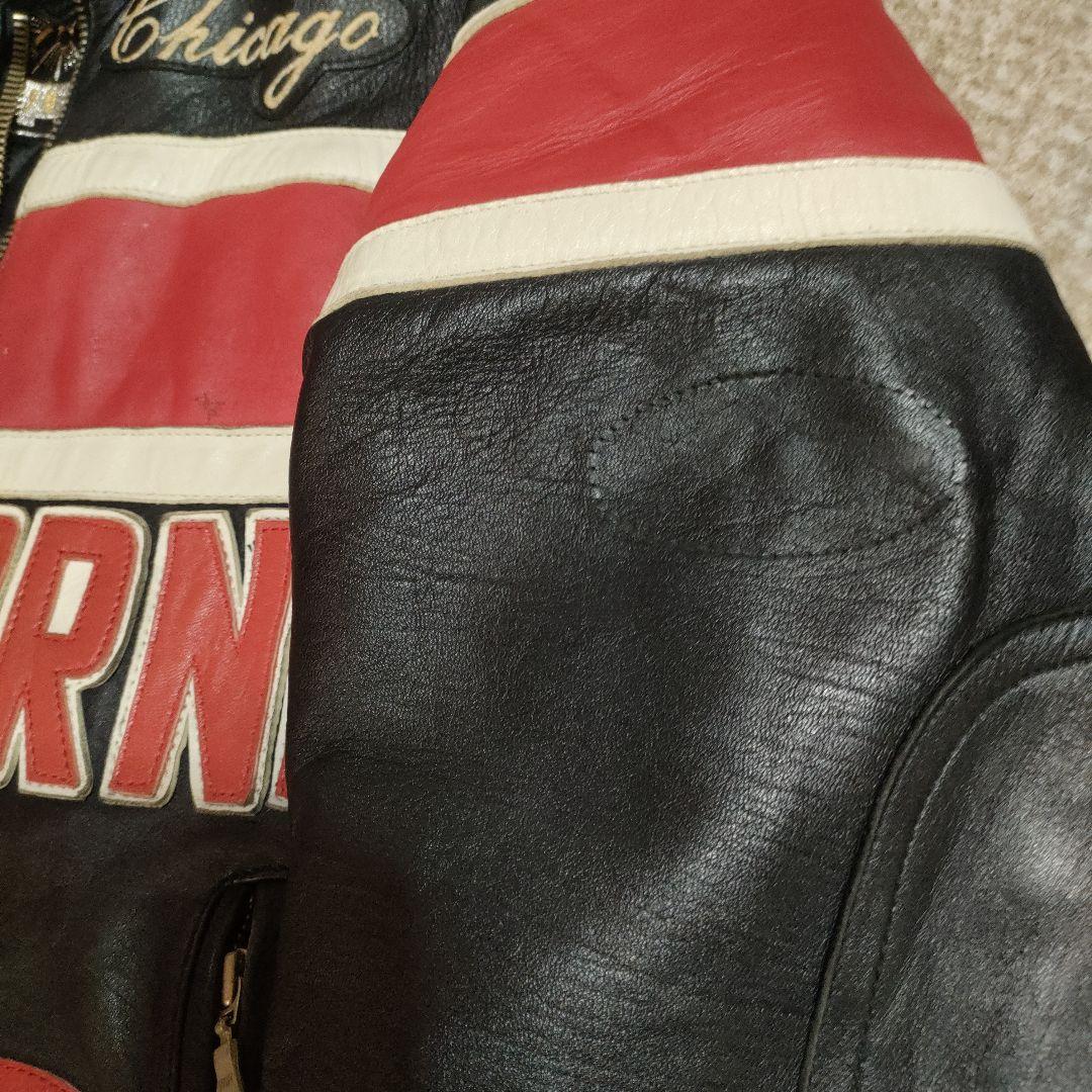 レア 良品 カリフォルニア レザージャケット US66 フルデコ 本革