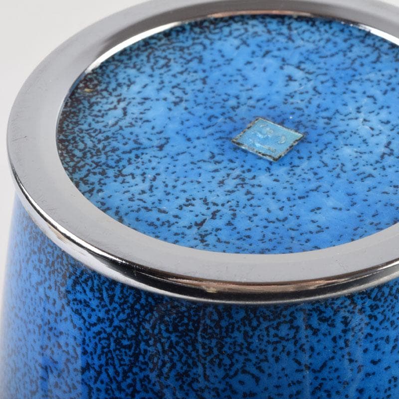 七宝焼 大吉七宝工房 太田博明作 花蝶文 花瓶 V 9147