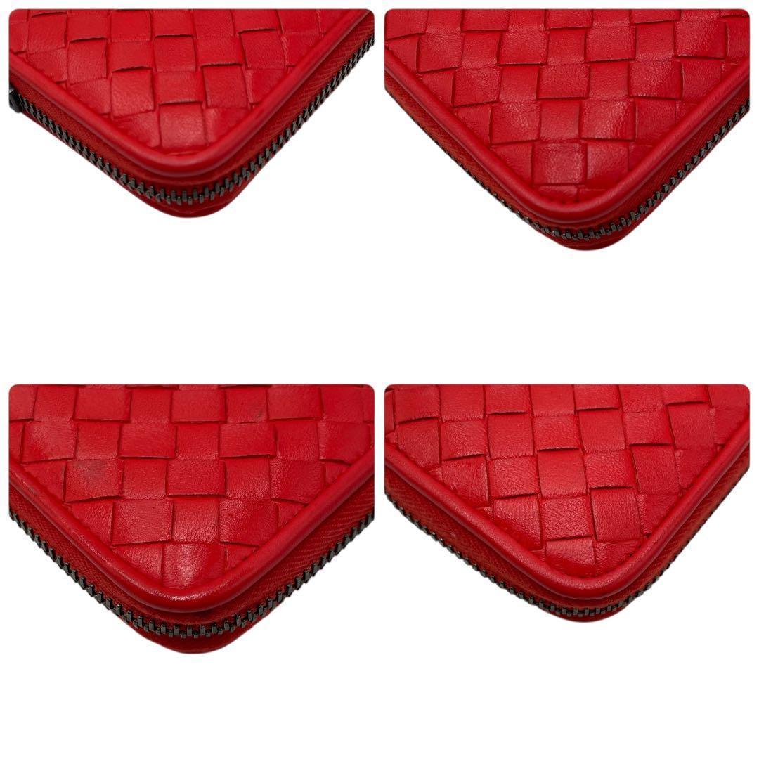 美品✨ BOTTEGA VENETA ケースイントレチャート オレンジ