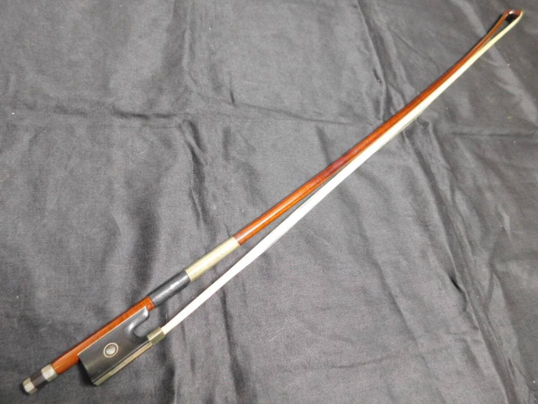 バイオリン弓 ドイツ Roderich Paesold ペルナンブコ 高級 美品の通販