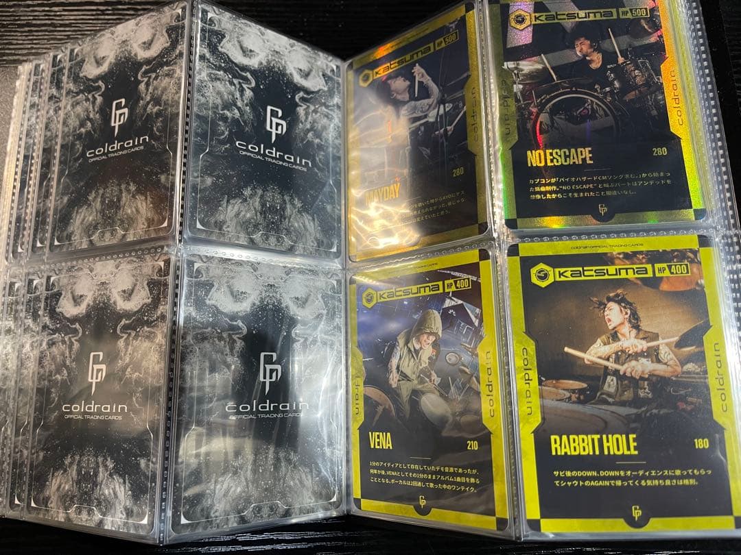 coldrain トレカ コンプセット - メルカリ
