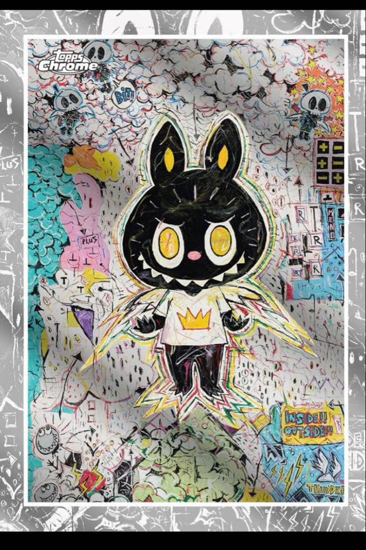 Topps Chrome 10周年記念ボックス ラブブ カード