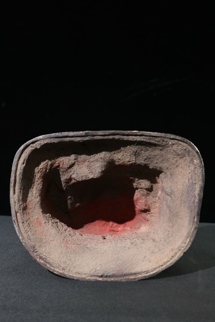 旧蔵珍蔵仏像開運仏笑仏 純銅製アンティーク置物時代物本物保証