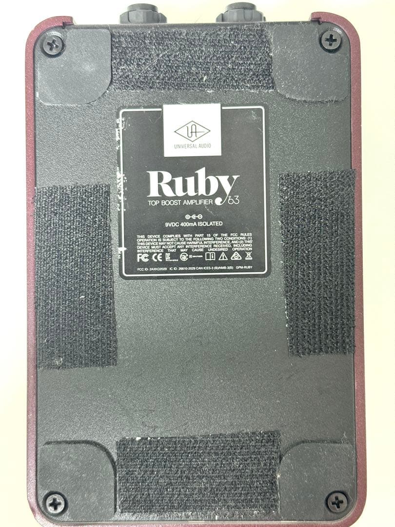 ギター UNIVERSAL AUDIO Ruby Top Boost Amplifier