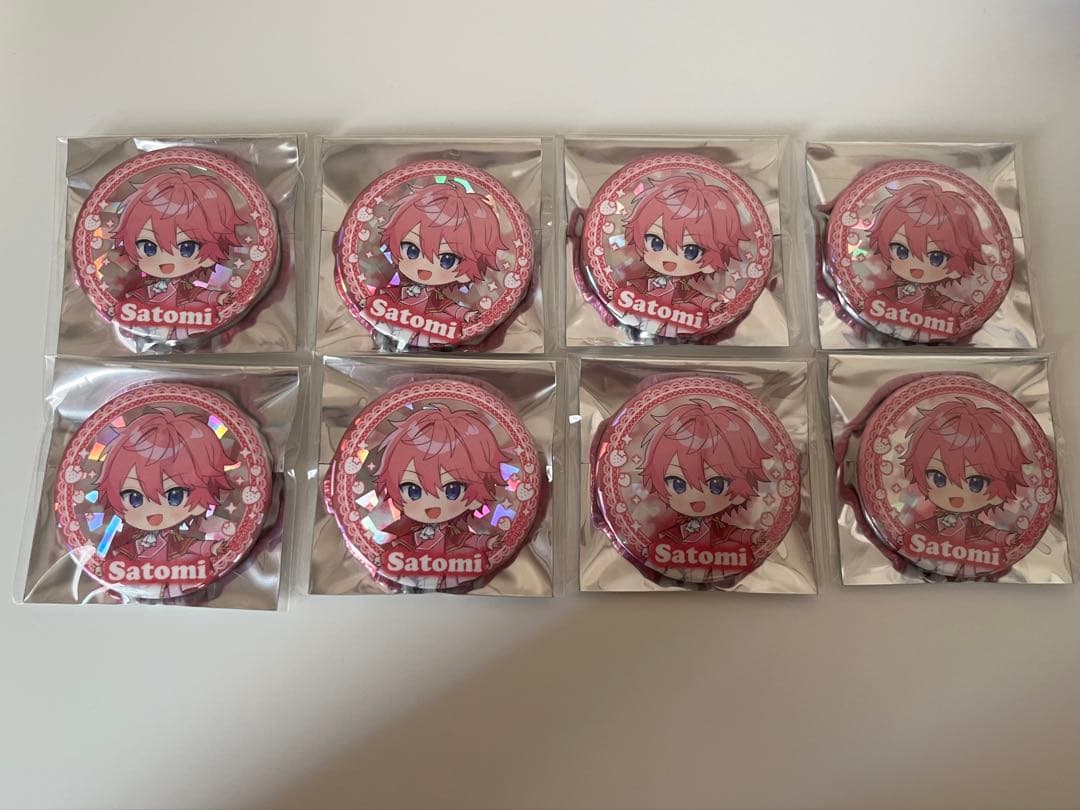 すとぷり　缶バッチ　さとみくん④