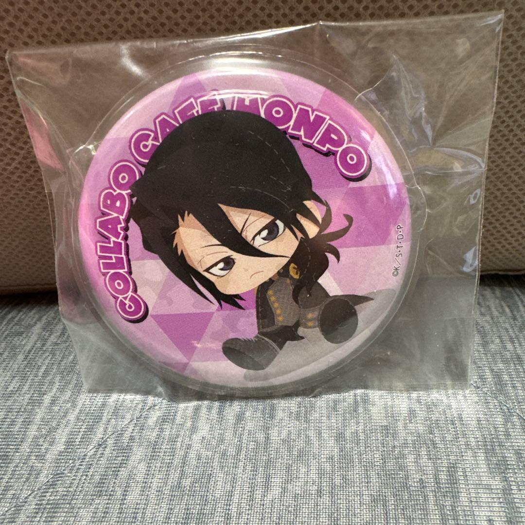 BLEACH COLLABO CAFE HONPO 缶バッジ 朽木白哉 - メルカリ