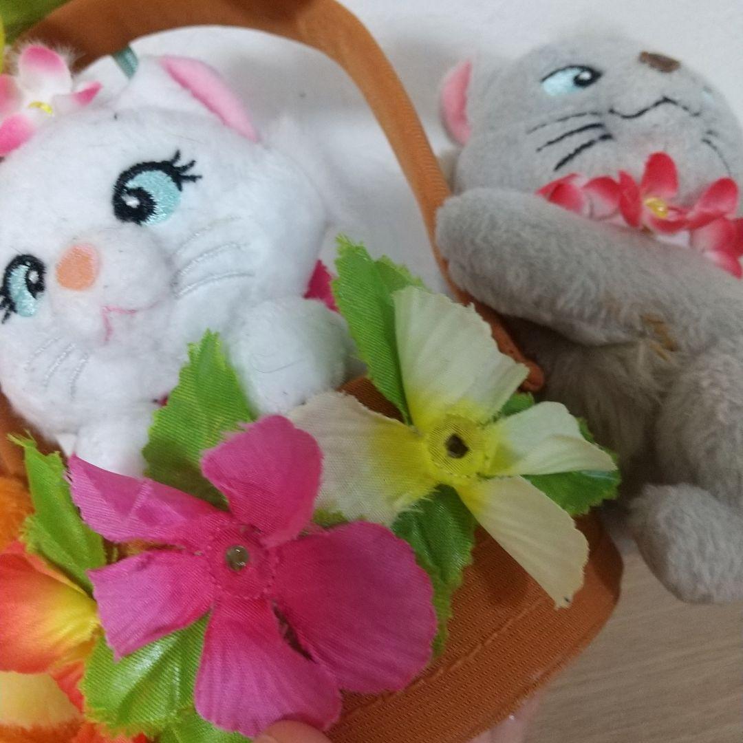 ディズニー　マリー　ベルリオーズ　トゥルーズ　おしゃれキャット　ぬいぐるみ