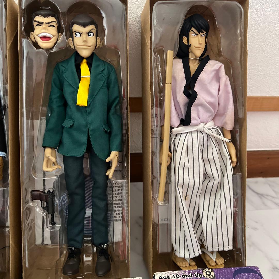 箱、付属品つき「ルパン3世」4体セット ルパン3世 カリオストロの城