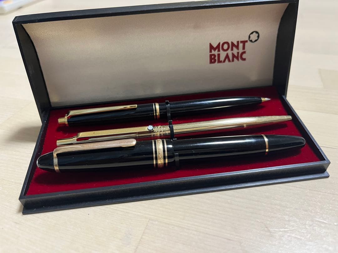 【セール】MONT BLANC 万年筆149 ボールペン　シャーペン3点セット！ セール】MONT BLANC 万年筆149 ボールペン シャーペン3点セット