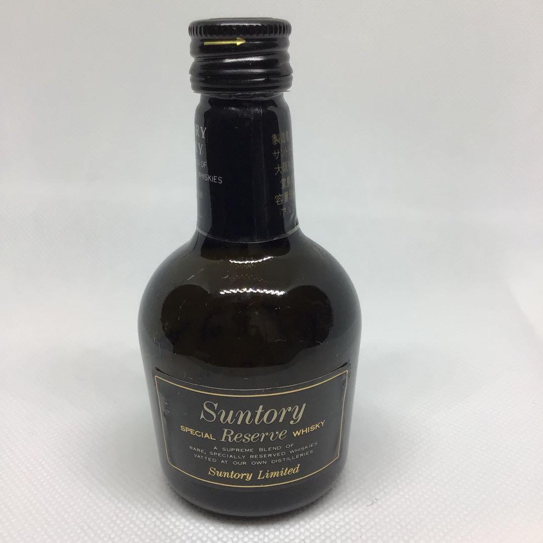 サントリーローヤル ミニボトル【旧ラベル】他 計3本 飲料・酒