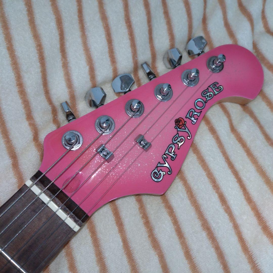 GYPSY ROSE PINK ラメ仕様 楽器・機材