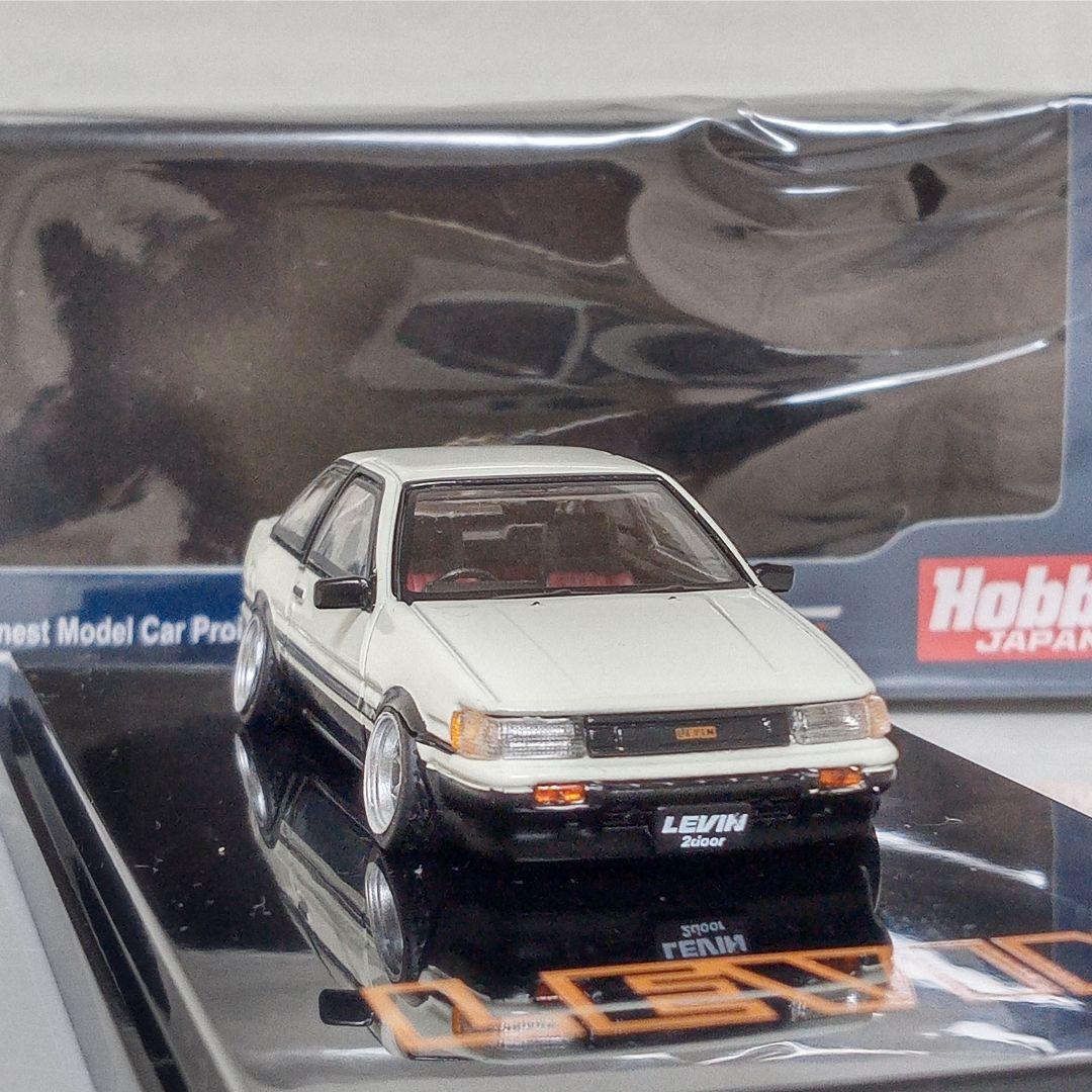 HJ AE86レビン GT APEX 改　白黒ツートン