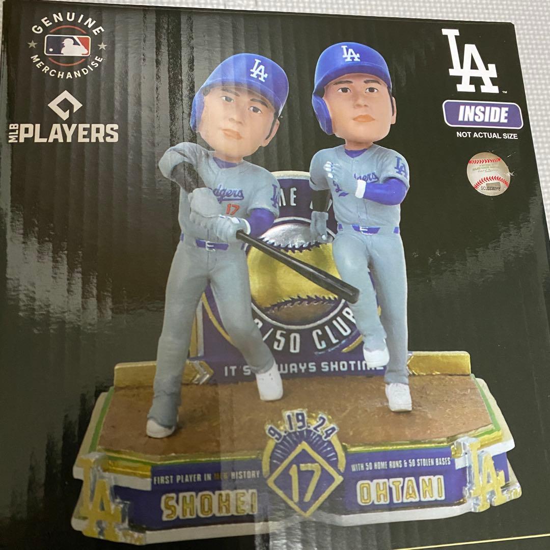 大谷翔平 ドジャース 50/50 達成記念 ダブルボブルヘッド 限定550体