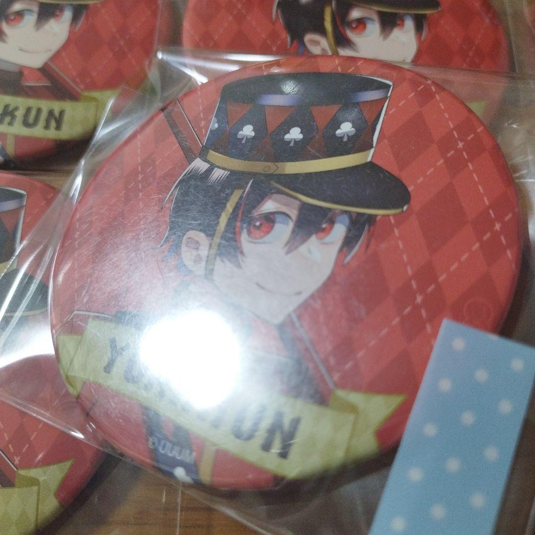 カラフルピーチ　ゆあんくん　ワンダーランド　缶バッジ　ワダラン　トレカケース