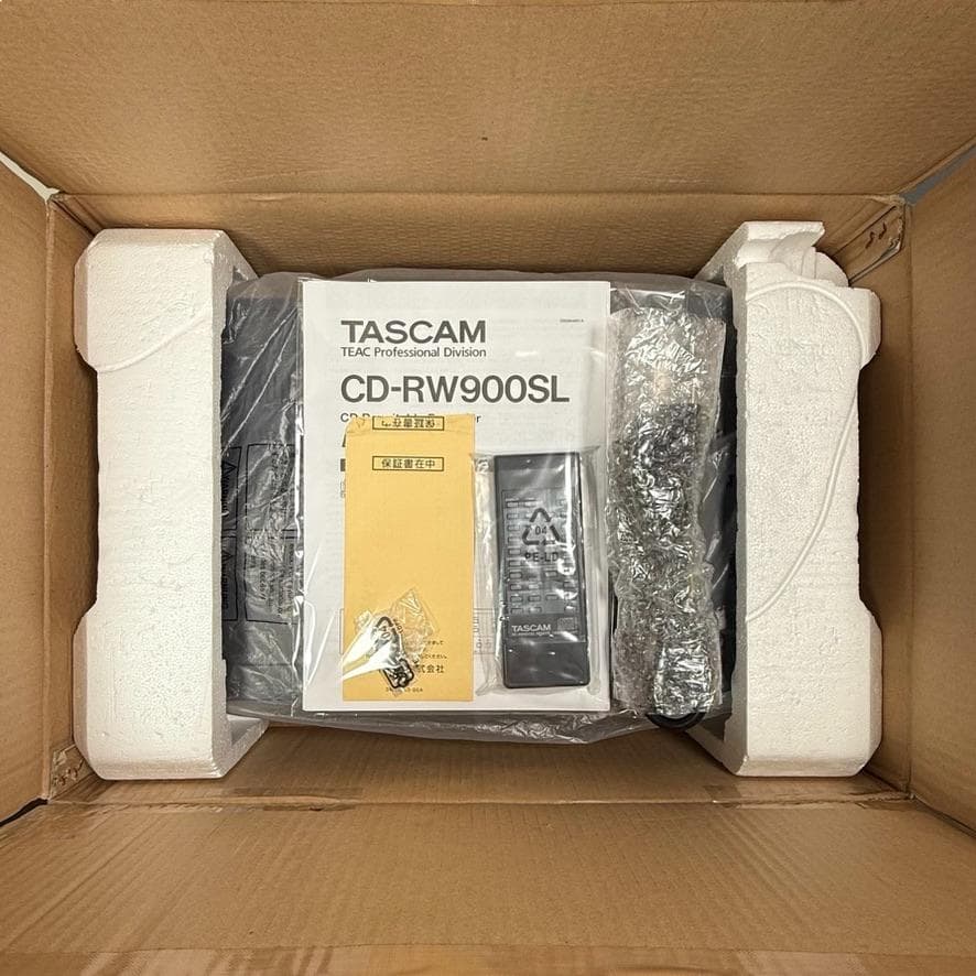 ◆CD再生履歴0時間◆TASCAM CDレコーダー業務用 CD-RW900SL