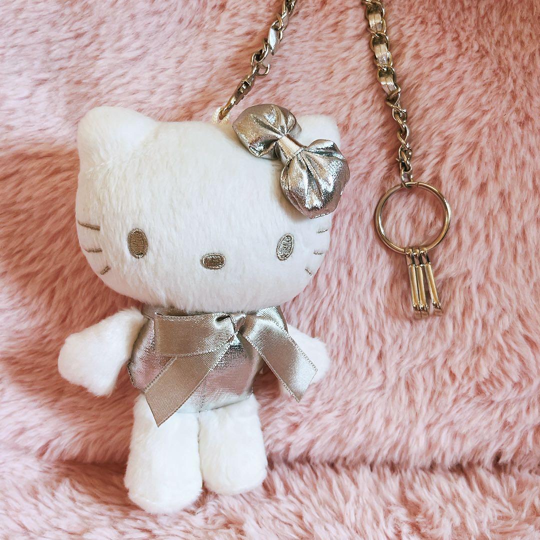 希少レア　ハローキティ　チェーン付きマスコット　平成レトロ　サンリオ