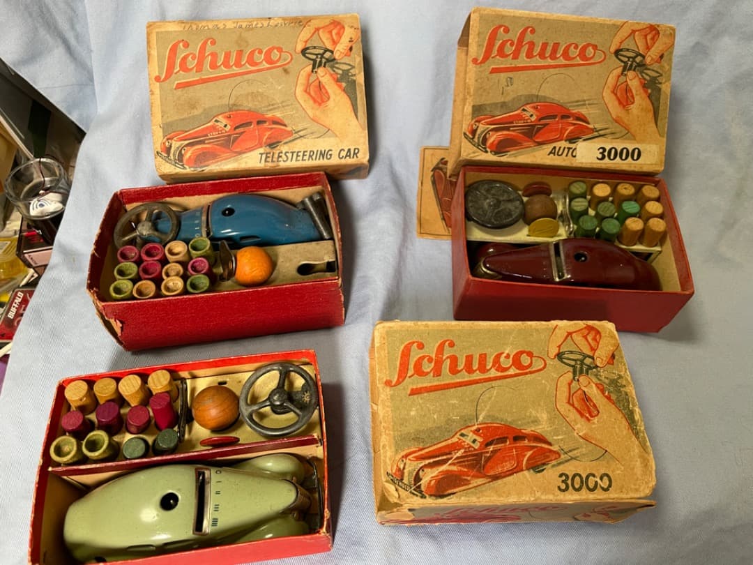 schuco Telesteering 3000 　3台まとめて 古いシュコー