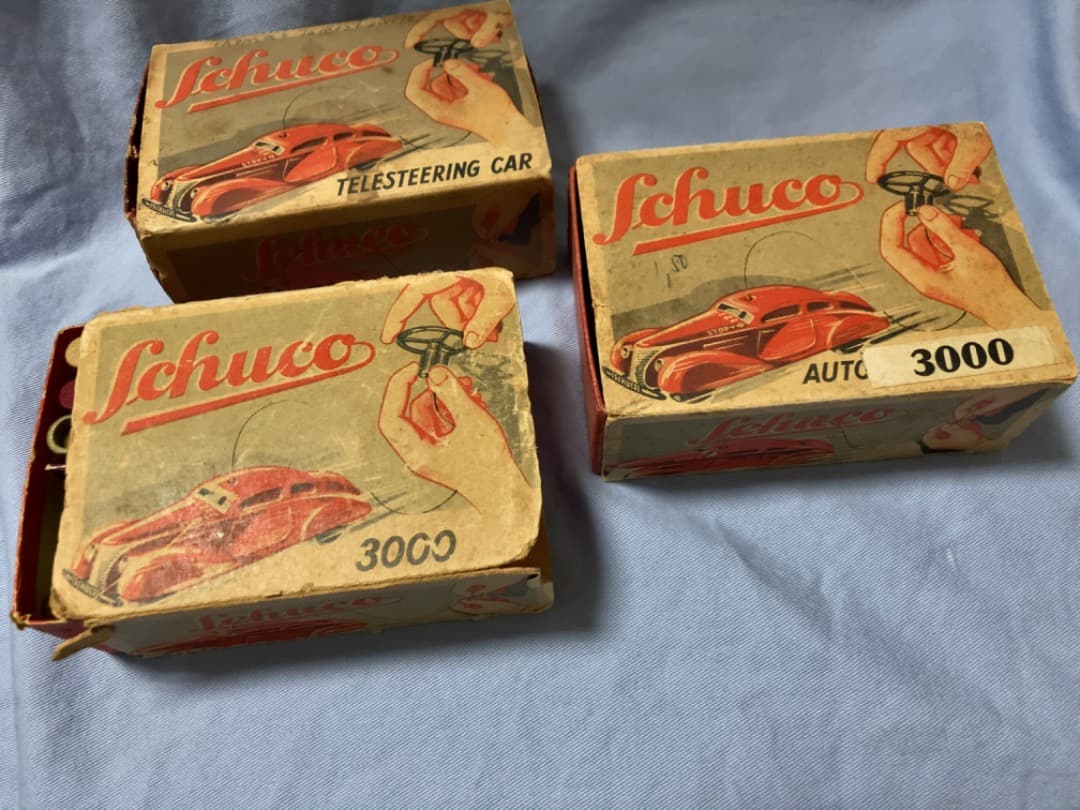 schuco Telesteering 3000 　3台まとめて 古いシュコー