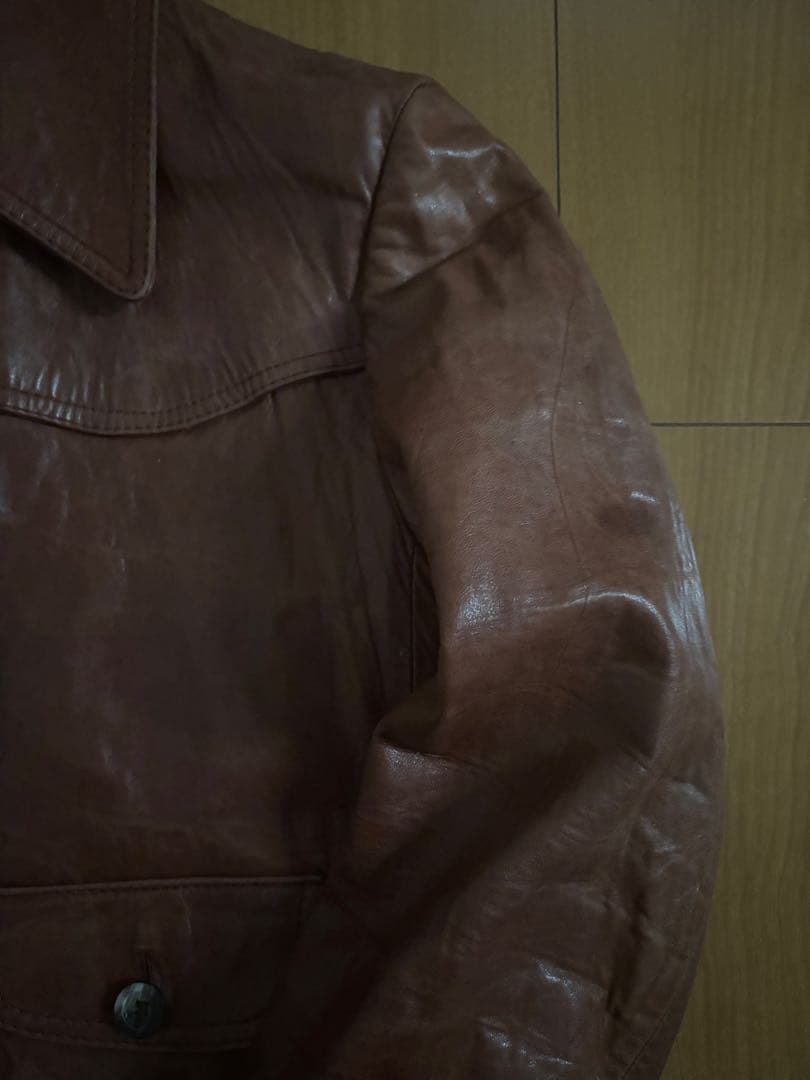 三*宅様 70´s Leather jacket レザージャケット