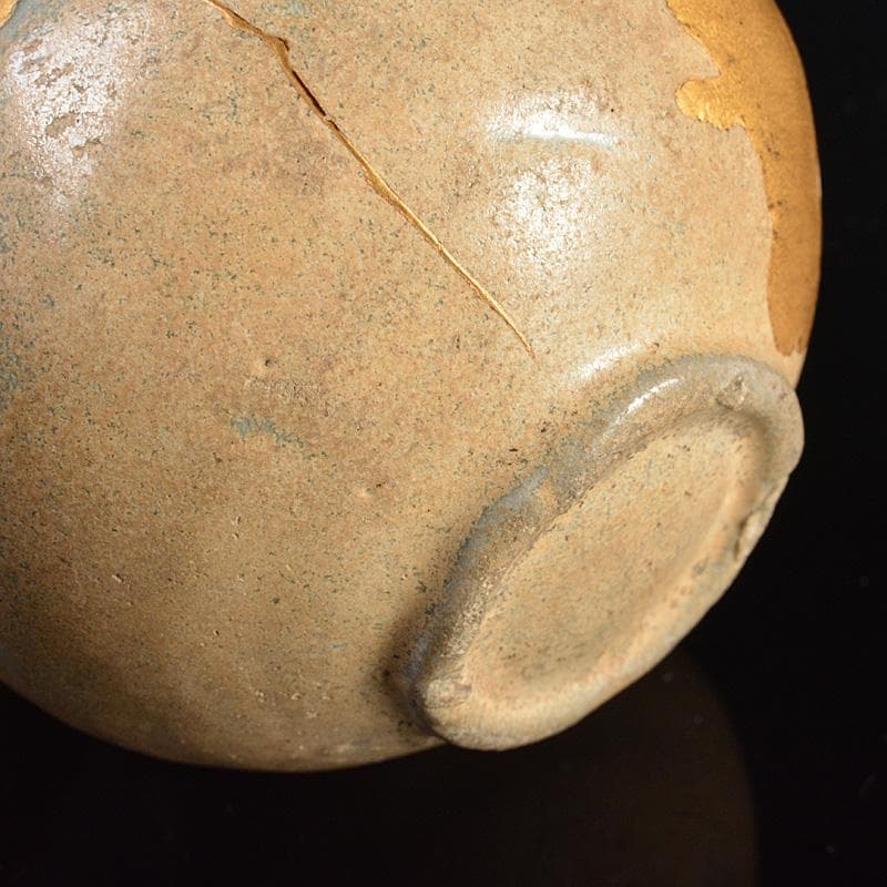 朝鮮美術 李朝 高麗青磁 碗 盃 金継ぎ直し M R6266