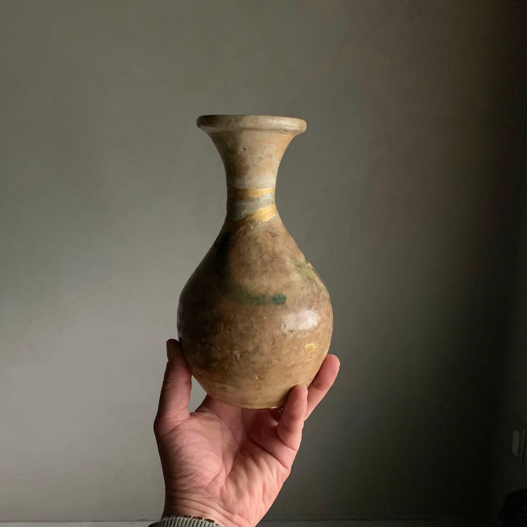 黄瀬戸 徳利 古美術 古道具 アンティーク 桃山〜江戸初期