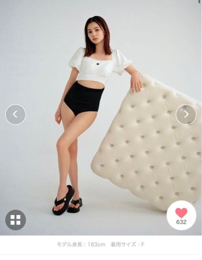 MARY QUANT Lilly brownスイムウェア