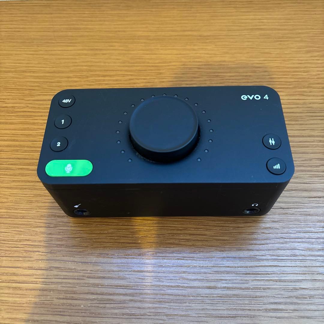 evo4 オーディオインターフェイス高音質・簡単操作 / 配信・実況・歌っ