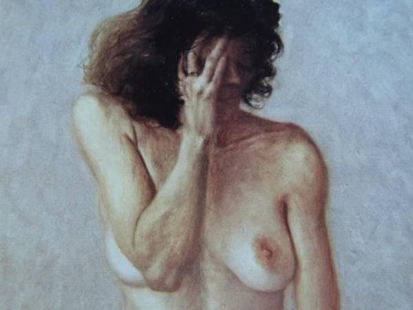 ARIKHA、Pudicity、希少画集画、新品額装付