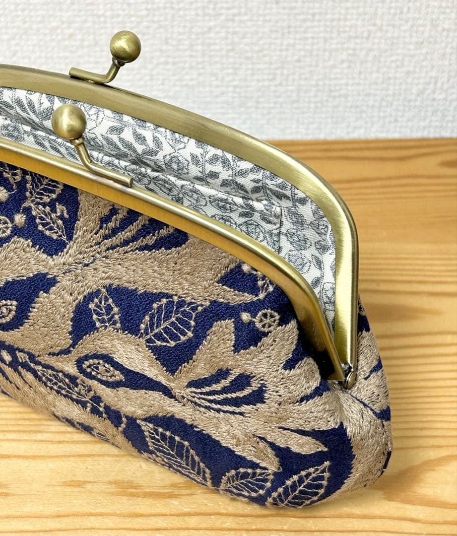 【該当者さま専用作品につきご購入不可となります】 がま口ポーチ 4点