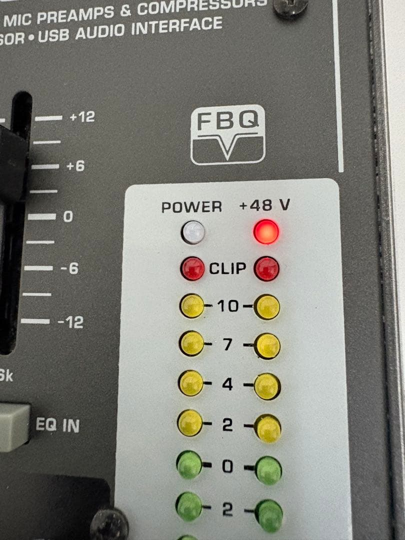 Behringer XENYX X1222USB ミキサー 通電確認済み