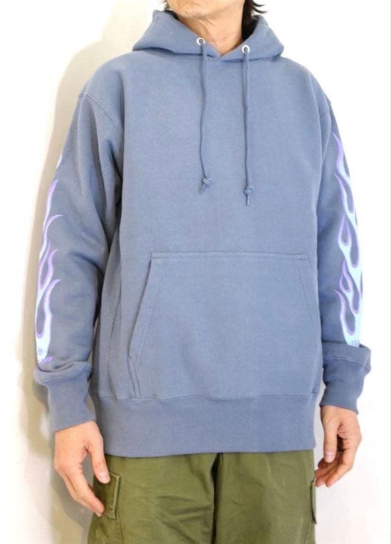 22AW ハイドアンドシークHIDEANDSEEKフレイムパーカー キムタク着