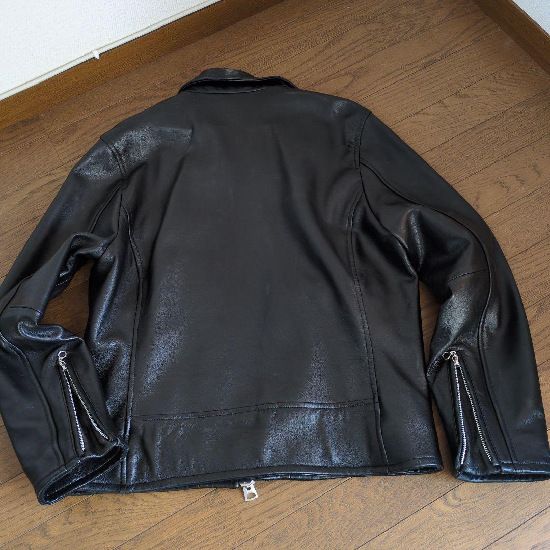 RetroGrade TOKYO ブラックレザーライダースジャケット L