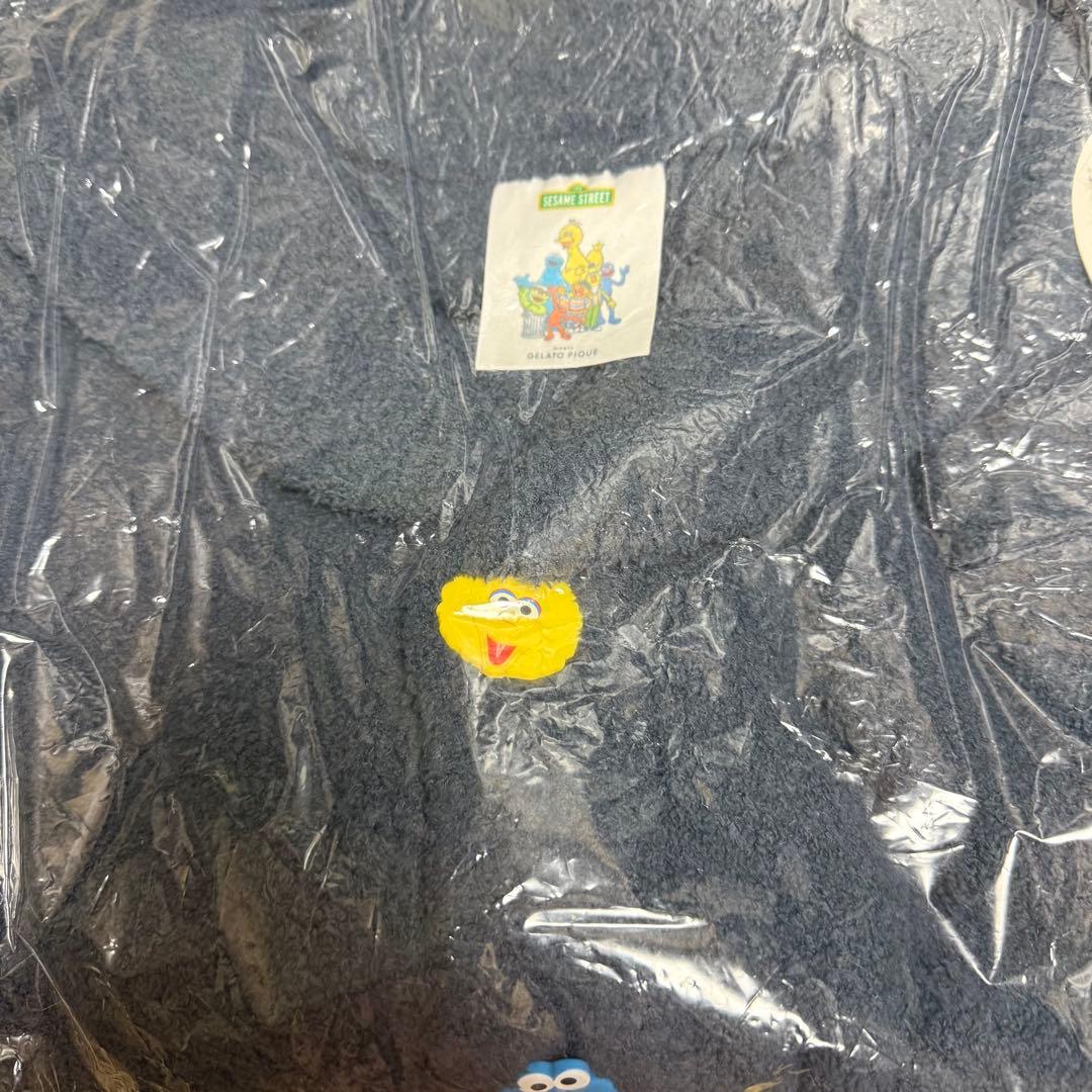 レア♡ジェラートピケ♡SESAME STREET ショールカーディガン XL