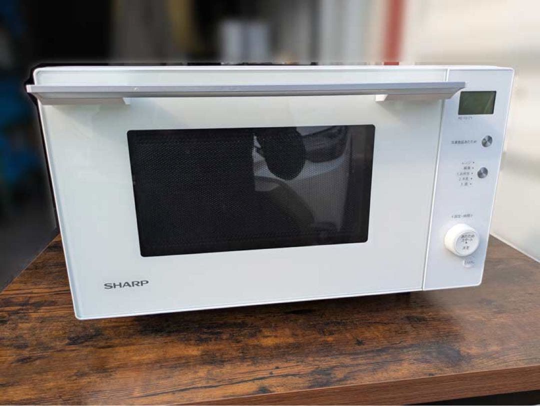 値下げしました】美品2023年 電子レンジ SHARP RE-TS171-W