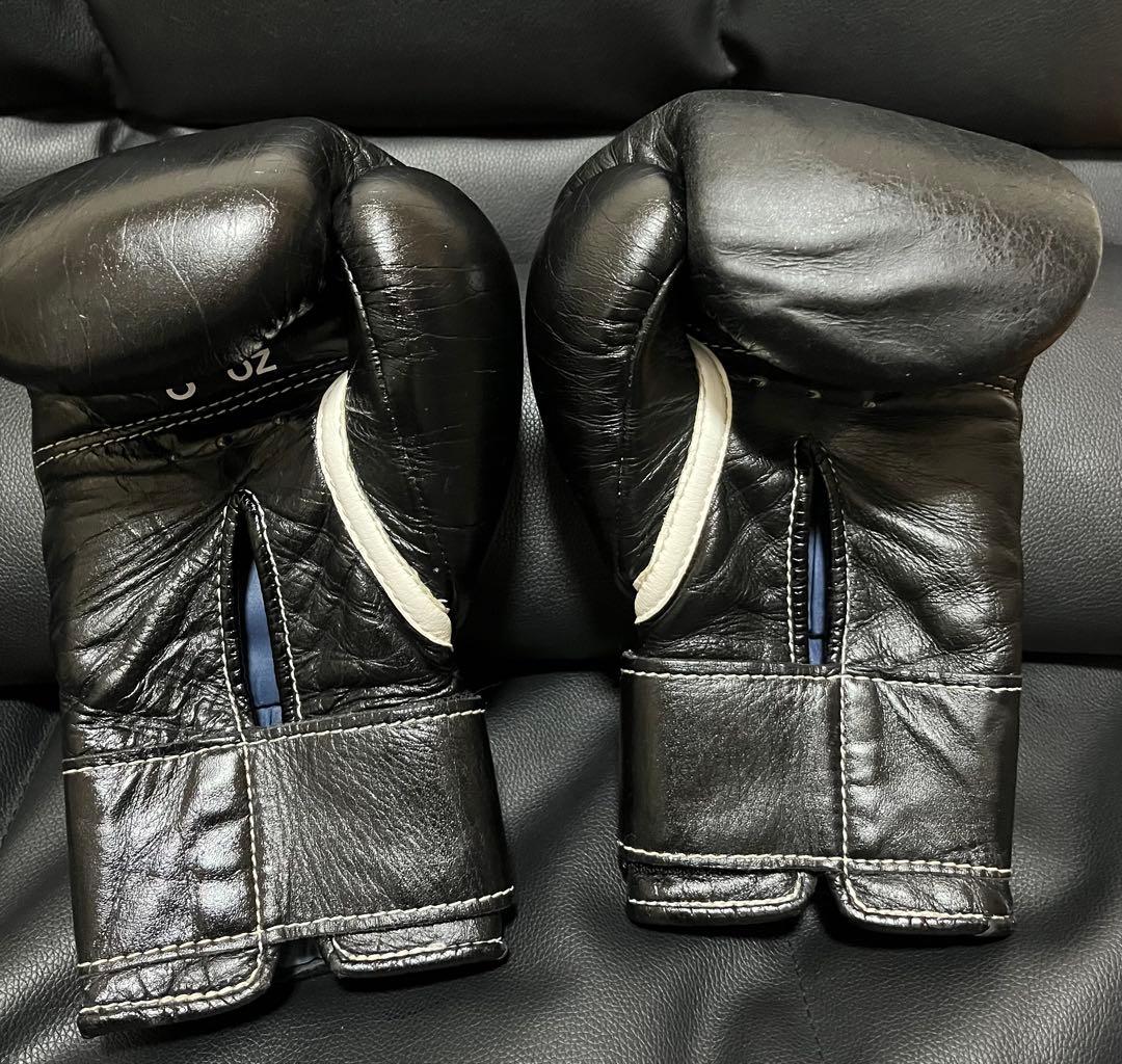 Winning ボクシンググローブ 黒8オンス ヘッドギア、マーシャルワールド製