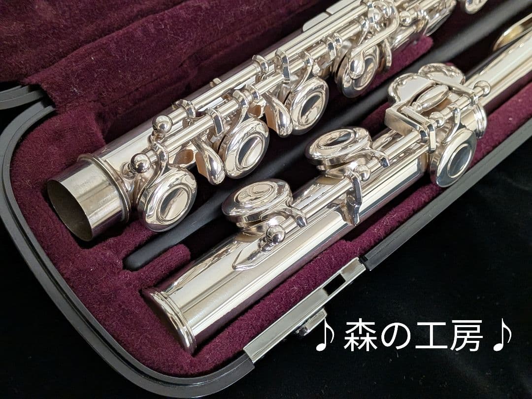 中古フルート専門店‼️リップ銀製‼️ヤマハフルート YFL211PS 後期Eメカ