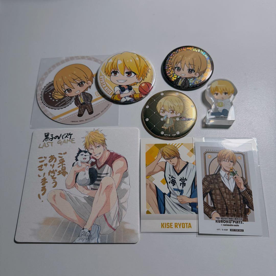 黒子のバスケ 黄瀬涼太 缶バッジ アクリルブロック - メルカリ