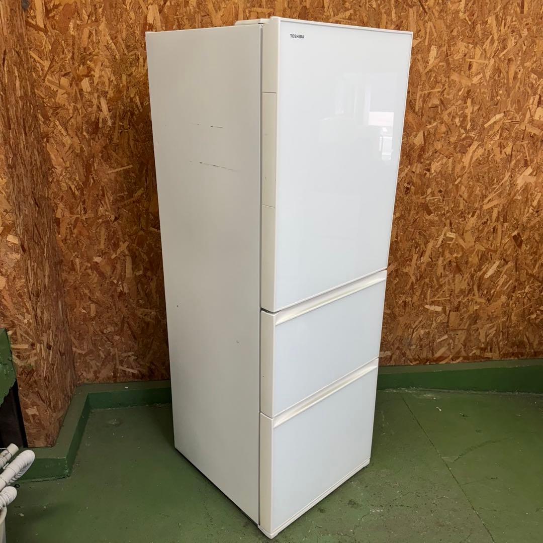 313 大型冷蔵庫 左開き 300L〜400L 自動製氷機付 鏡面デザイン 格安