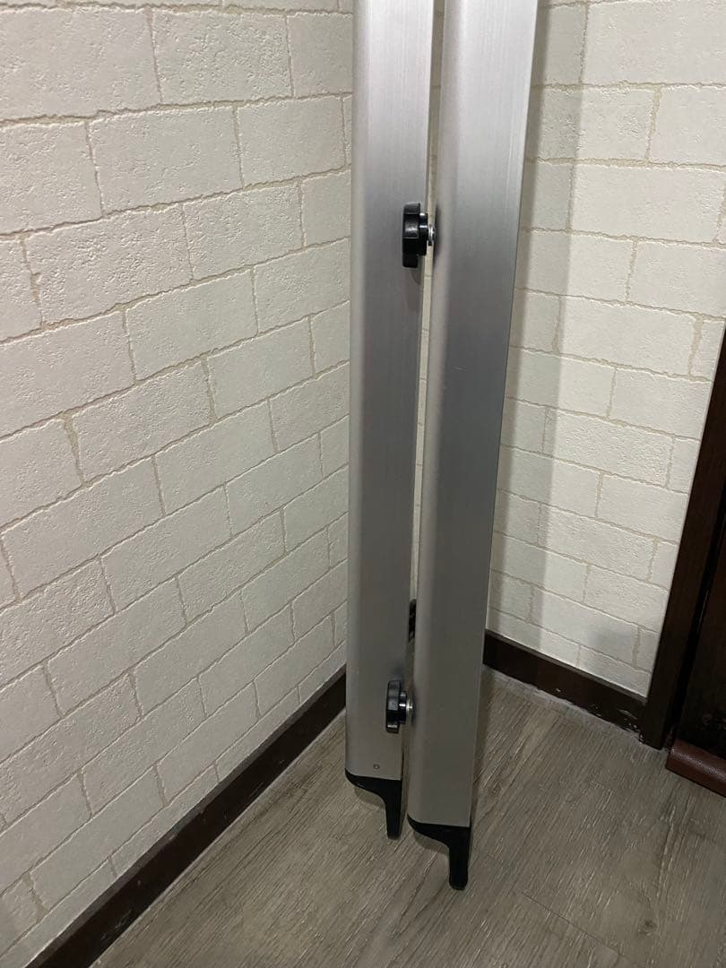 シャッターガード 1.4〜2m用 2本セット シルバー SG-140 盗難防止