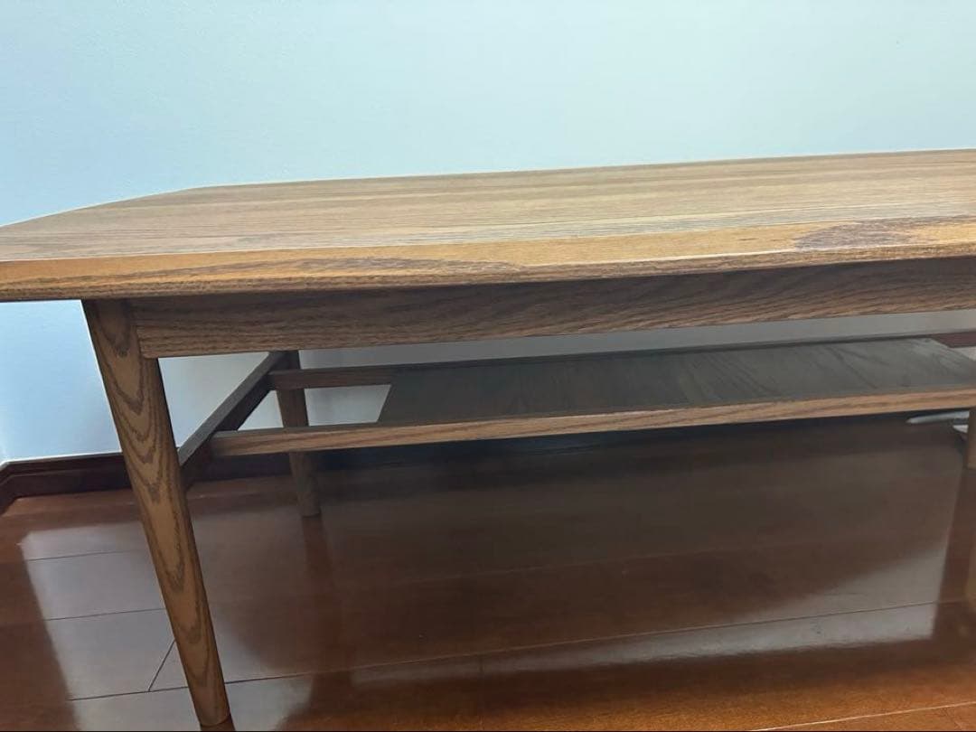 WIDE FD MID TABLE AL 楕円形テーブル