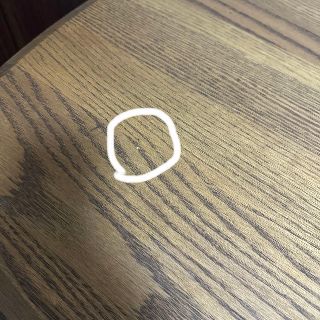 WIDE FD MID TABLE AL 楕円形テーブル