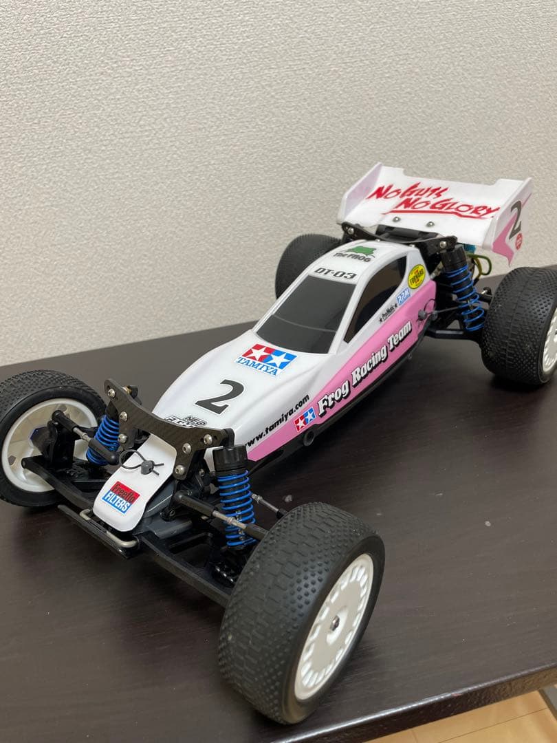 タミヤ DT-03 ネオマイティフロッグ 6角ハブ仕様　dt03 キットのみ