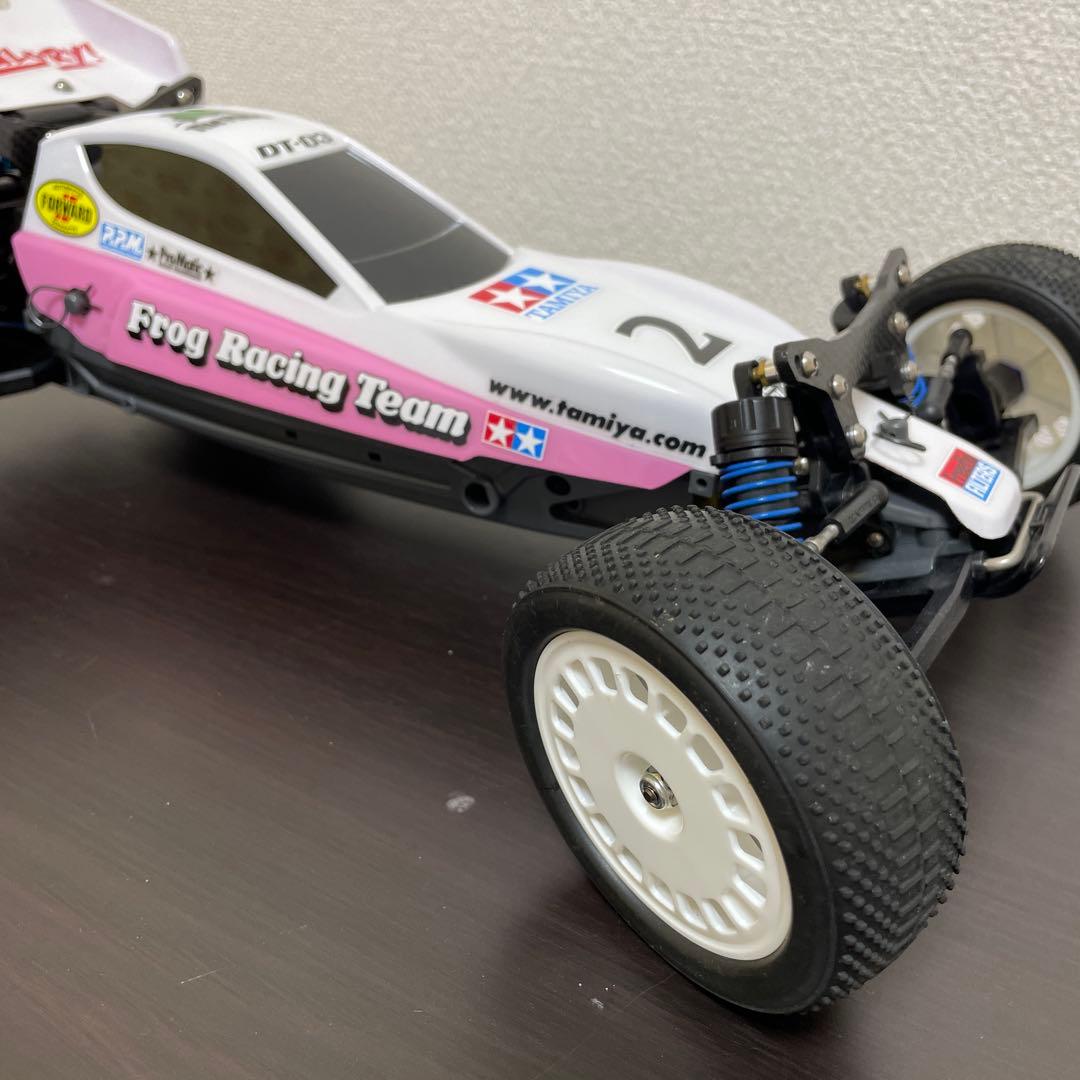 タミヤ DT-03 ネオマイティフロッグ 6角ハブ仕様　dt03 キットのみ