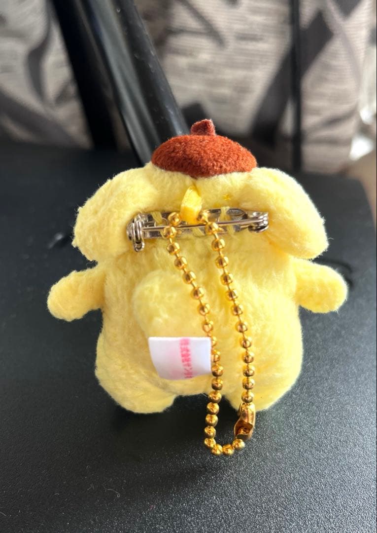 超レア/美品】サンリオ ポムポムプリン キーホールダーぬいぐるみ 初期