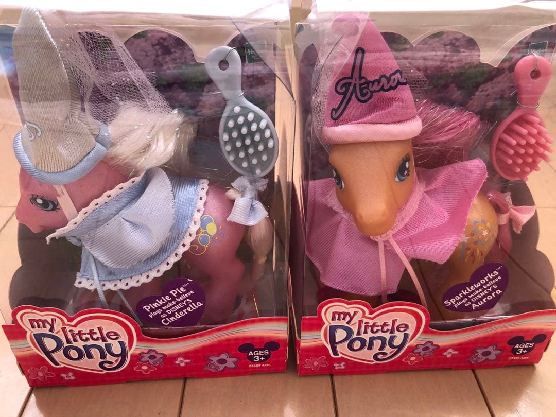 マイリトルポニーG3 ディズニー シンデレラ オーロラ姫