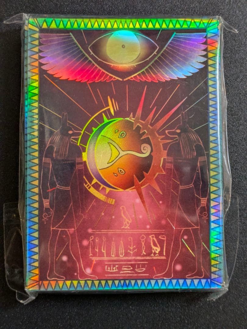 皆既日食の書 スリーブ 60枚 カード プロテクター 遊戯王 皆既日蝕の書