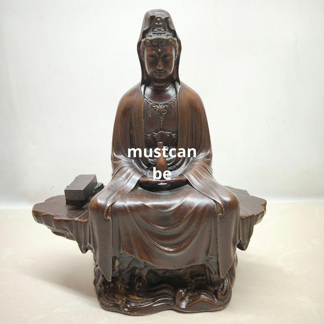 地蔵 菩薩 観音 銅製 仏像 彫刻 置物 開運 風水